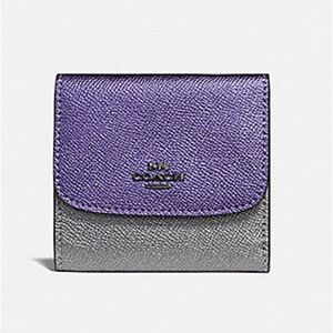 Coach Metallic Small Wallet